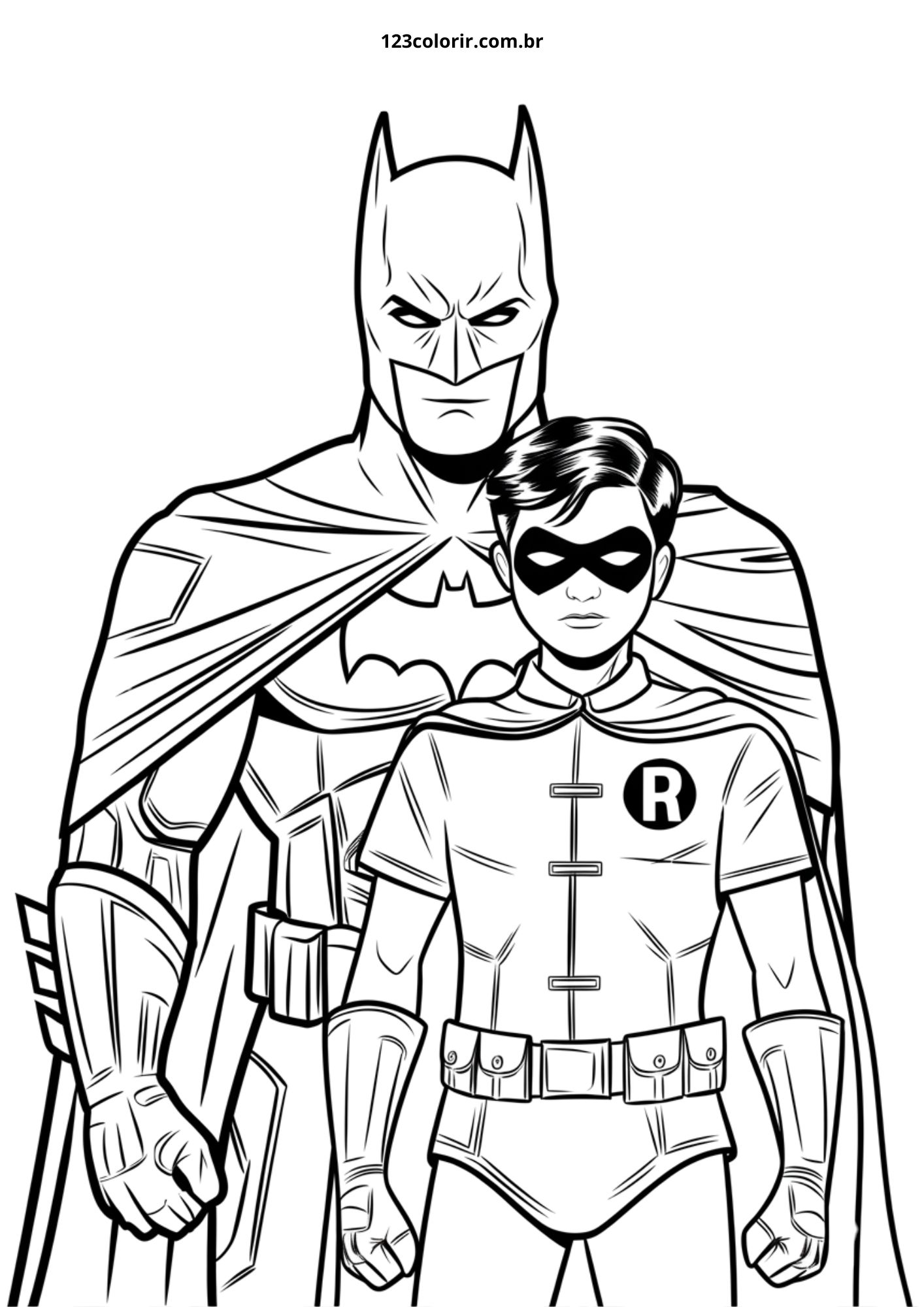 desenhos do Batman para imprimir