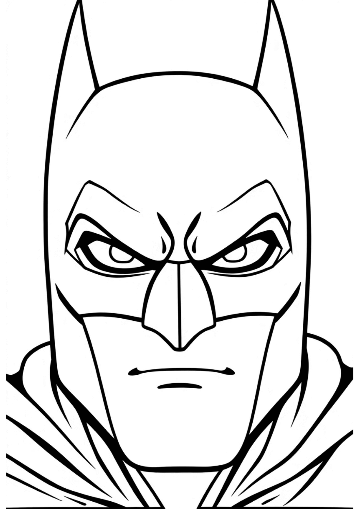 figuras do Batman para colorir