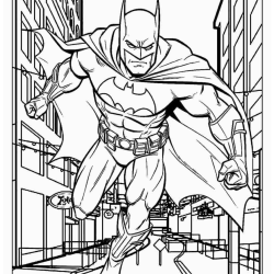 figuras do Batman para colorir