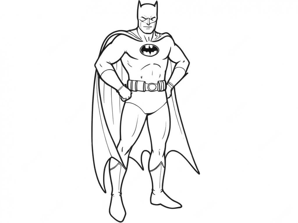 desenhos do Batman para imprimir