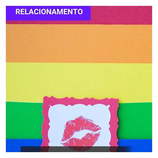 beijo arco iris e menstruação