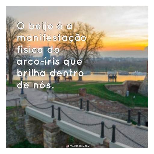 Beijo Arco-Íris Oque É