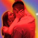 riscos beijo arco iris