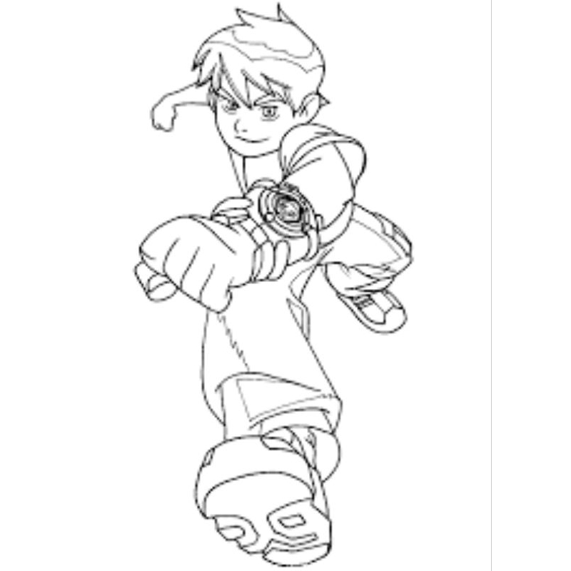 desenhos ben 10 para imprimir