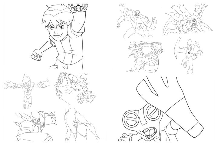 desenhos ben 10 para imprimir