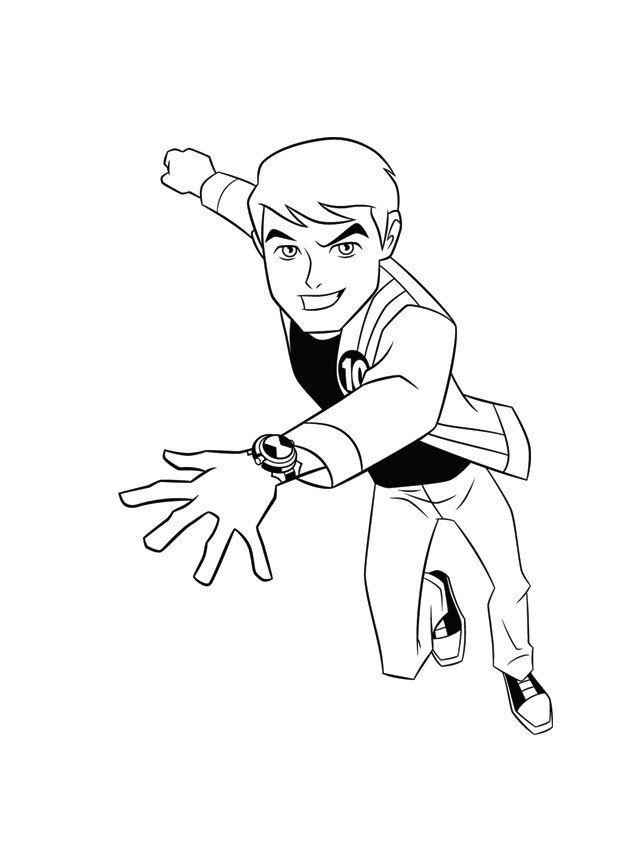 omnitrix para colorir