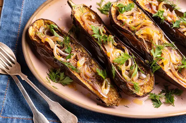 berinjela assada ou frita qual a mais saudável