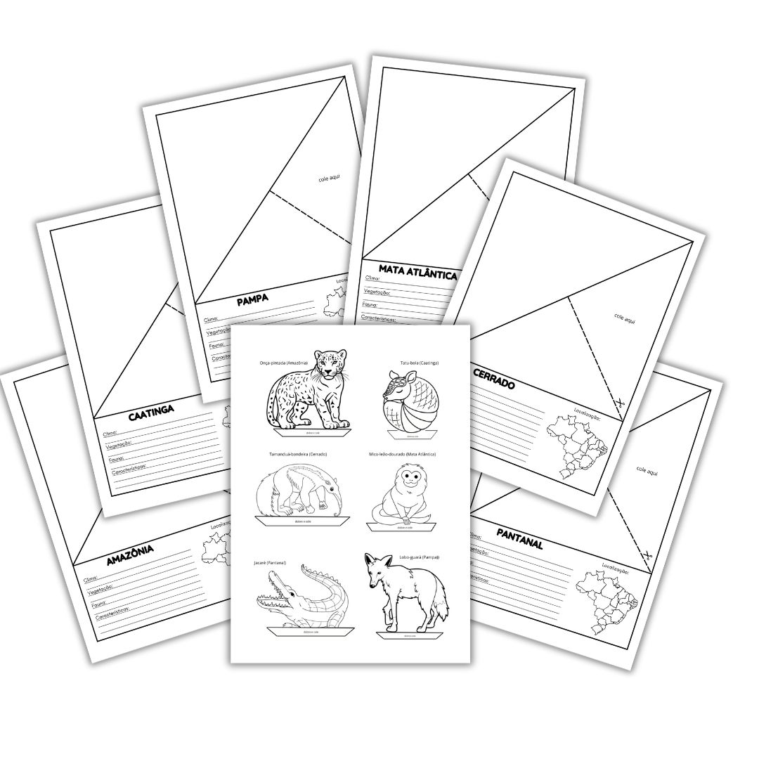 erros comuns ao colorir animais brasileiros