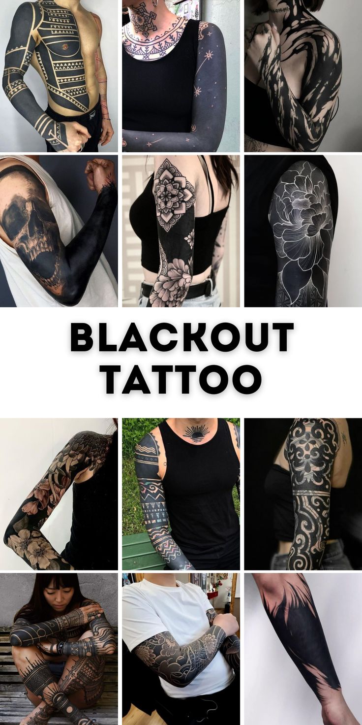 Blackout Tattoo e Saúde: Riscos e Precauções Essenciais