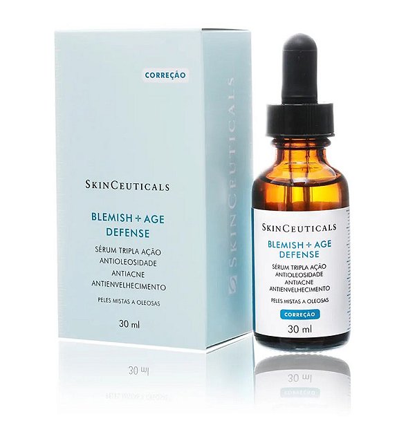 Skinceuticals Blemish + Age Defense vs. outros séruns antiacne: Comparativo