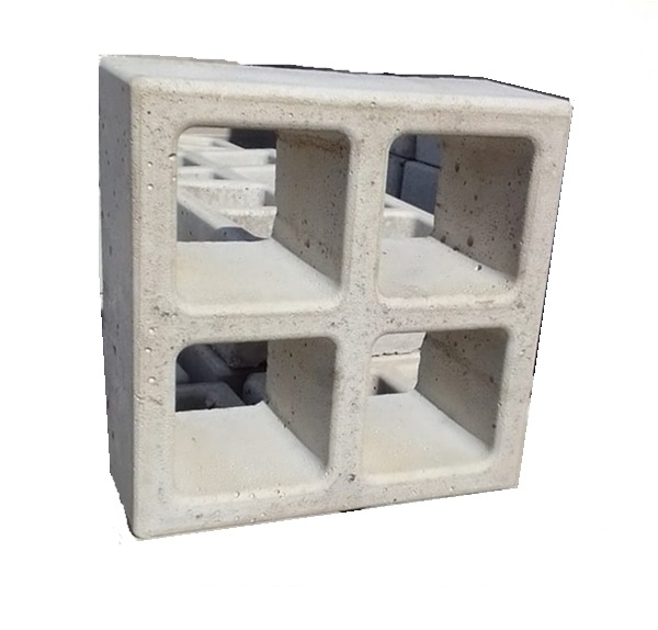 Bloco de concreto vazado 14x19x39