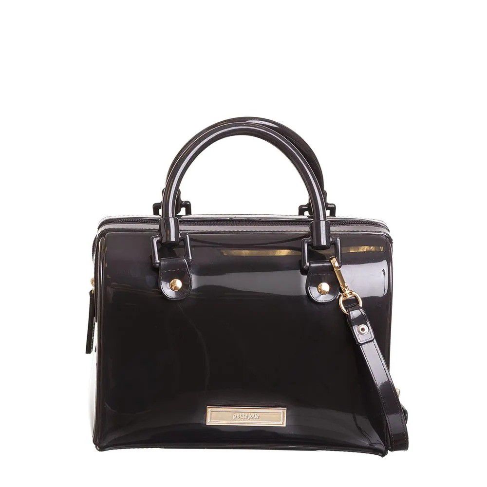 bolsa petite jolie preta tiracolo