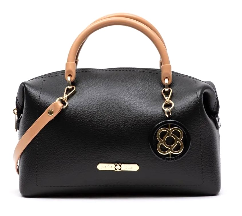 bolsa petite jolie preta média