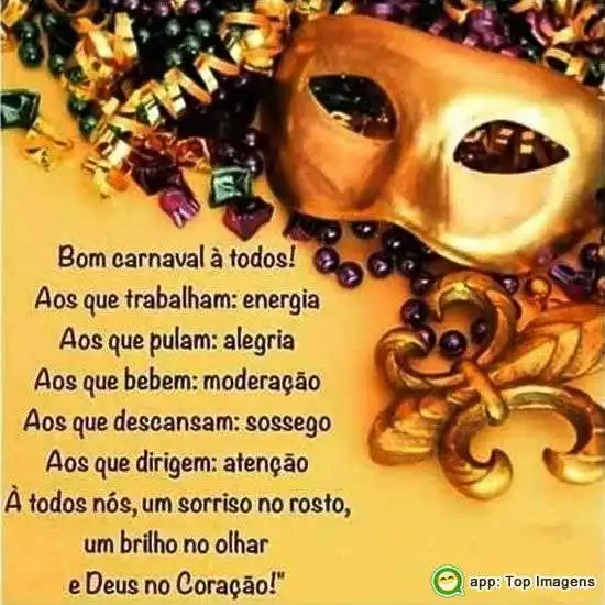 desejos de bom dia para o feriado de carnaval