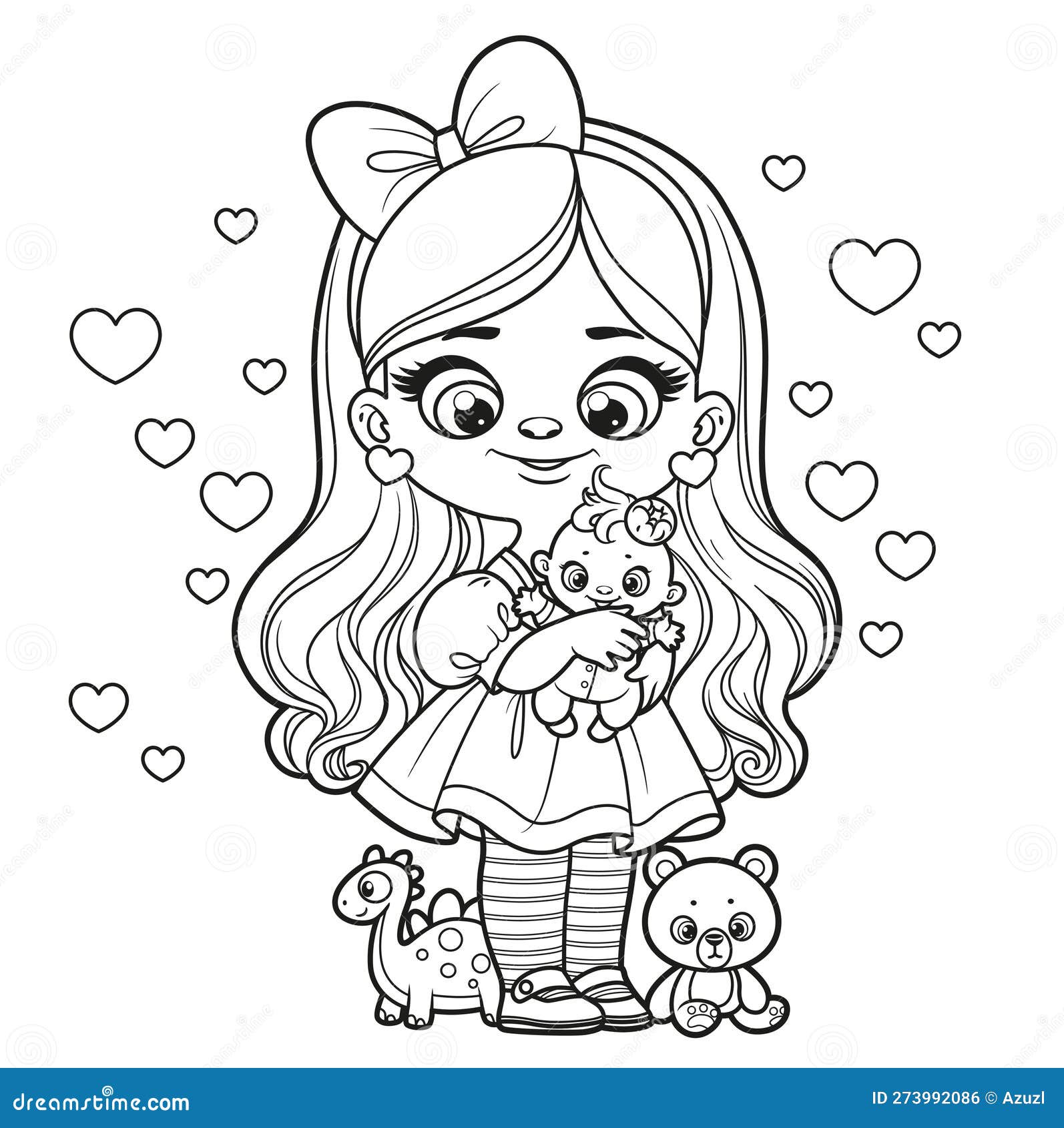 molde boneca de feltro para colorir