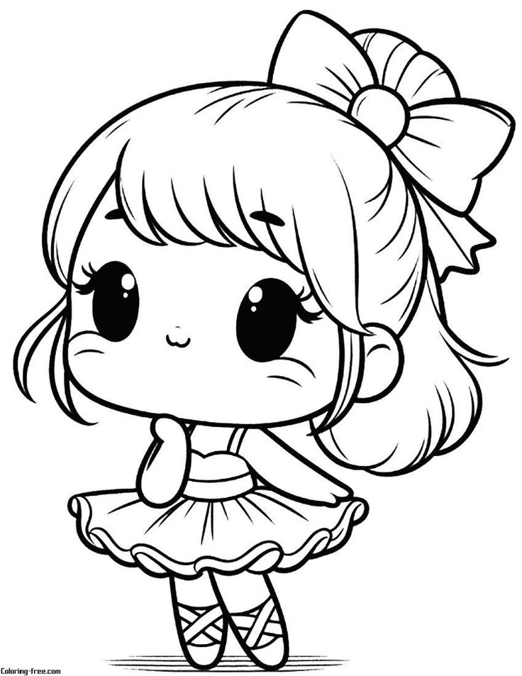 boneca desenho para colorir Pinterest