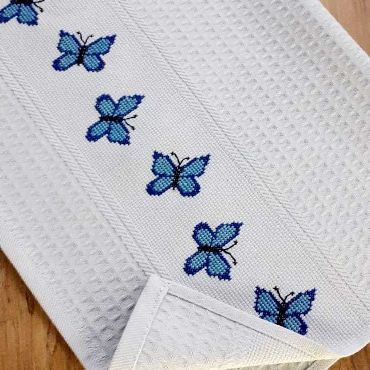 inspiração borboleta ponto cruz Pinterest