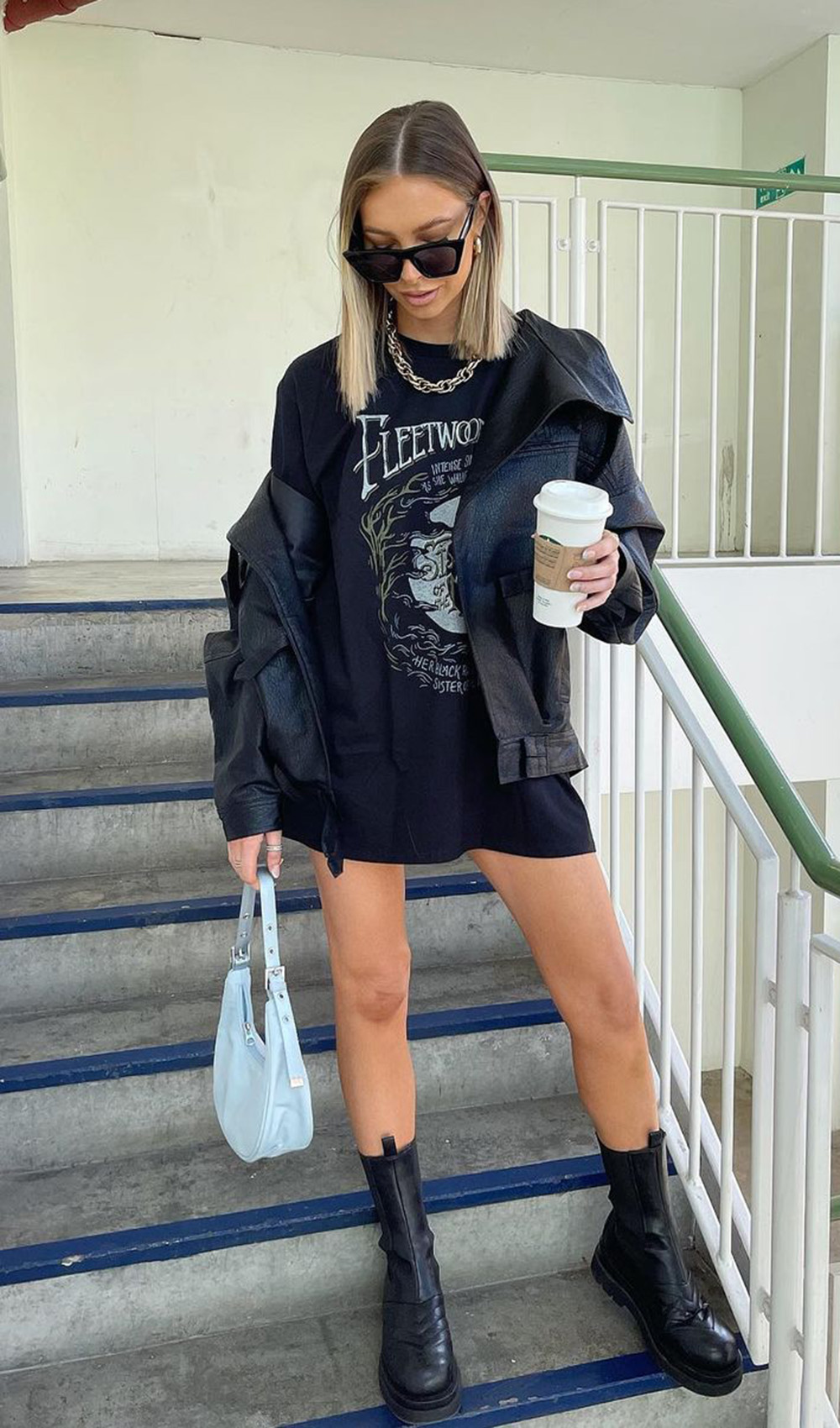 looks com vestido e bota