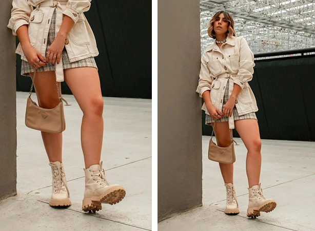 bota feminina Pegada cano curto