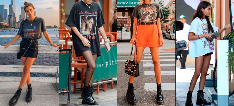 looks com bota Pegada