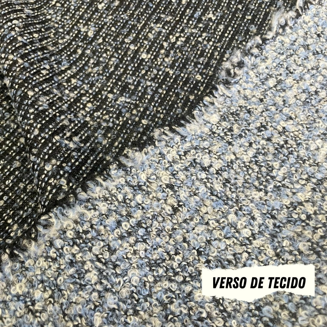tecido bouclé moderno