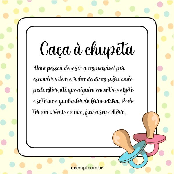 Brincadeiras Chá De Fraldas