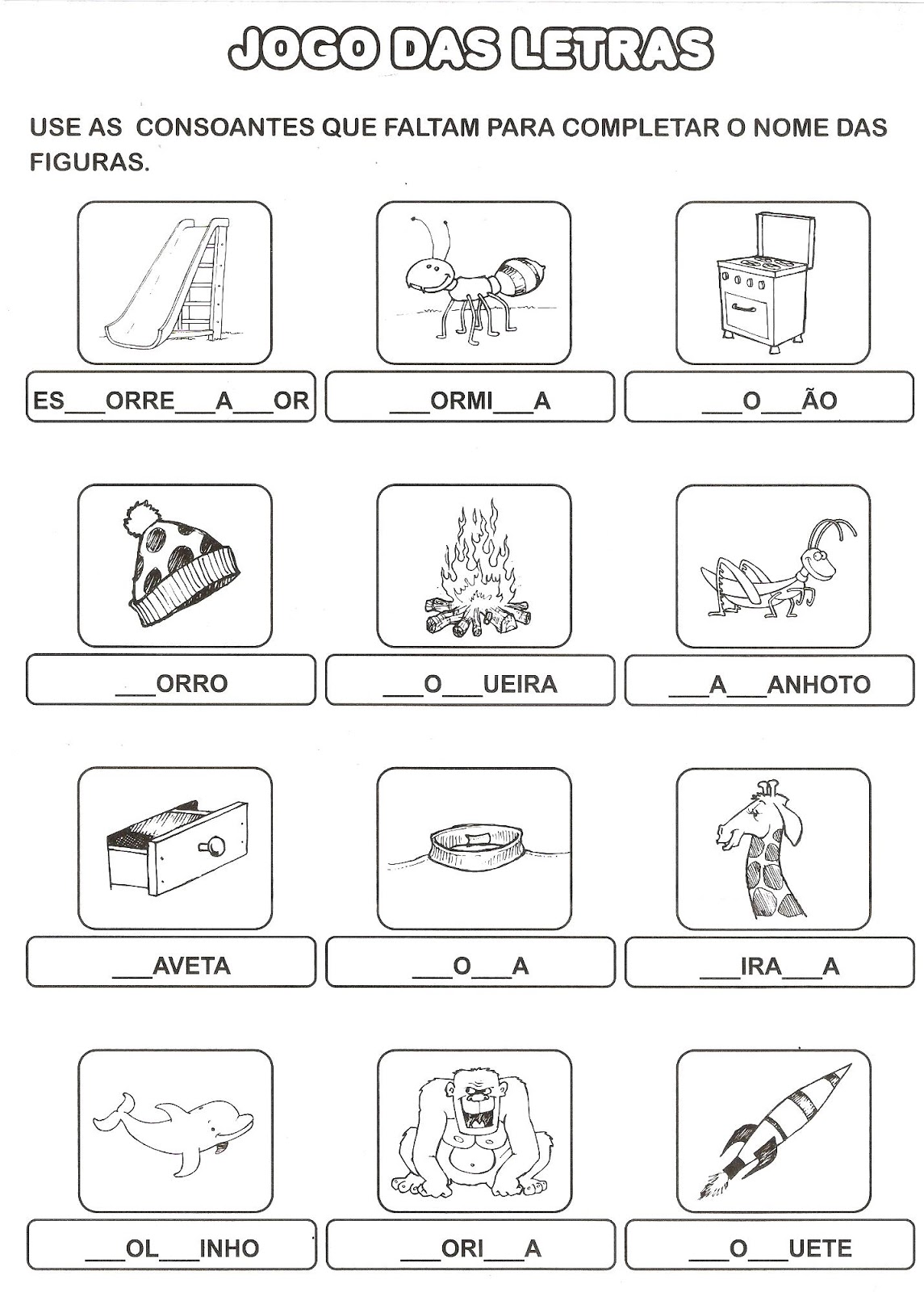 nomes de brinquedos que começam com j