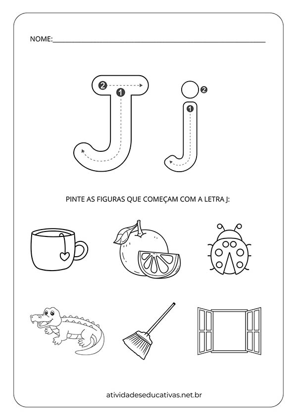 jogos de palavras com j