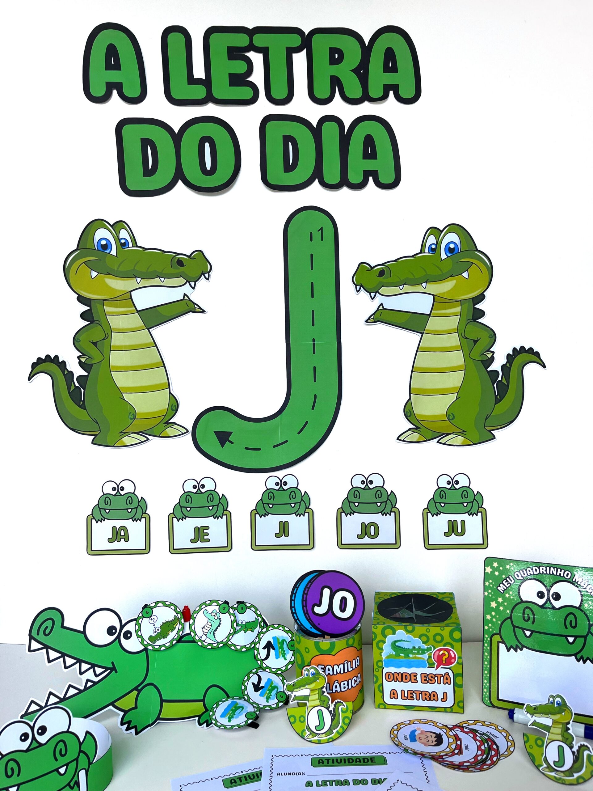 brinquedos educativos letra j