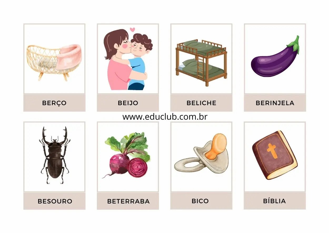 brinquedos de madeira letra b