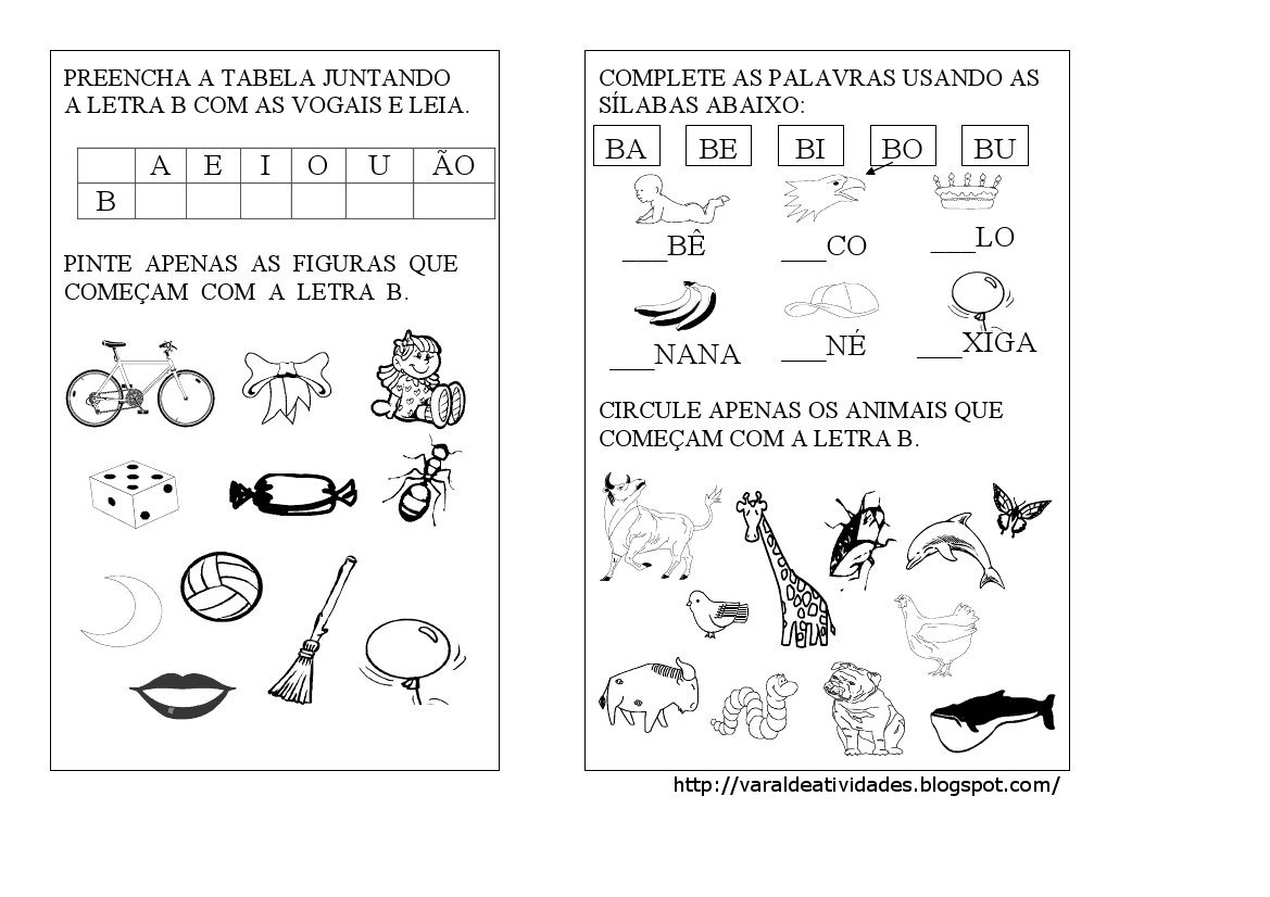 brinquedos de madeira letra b