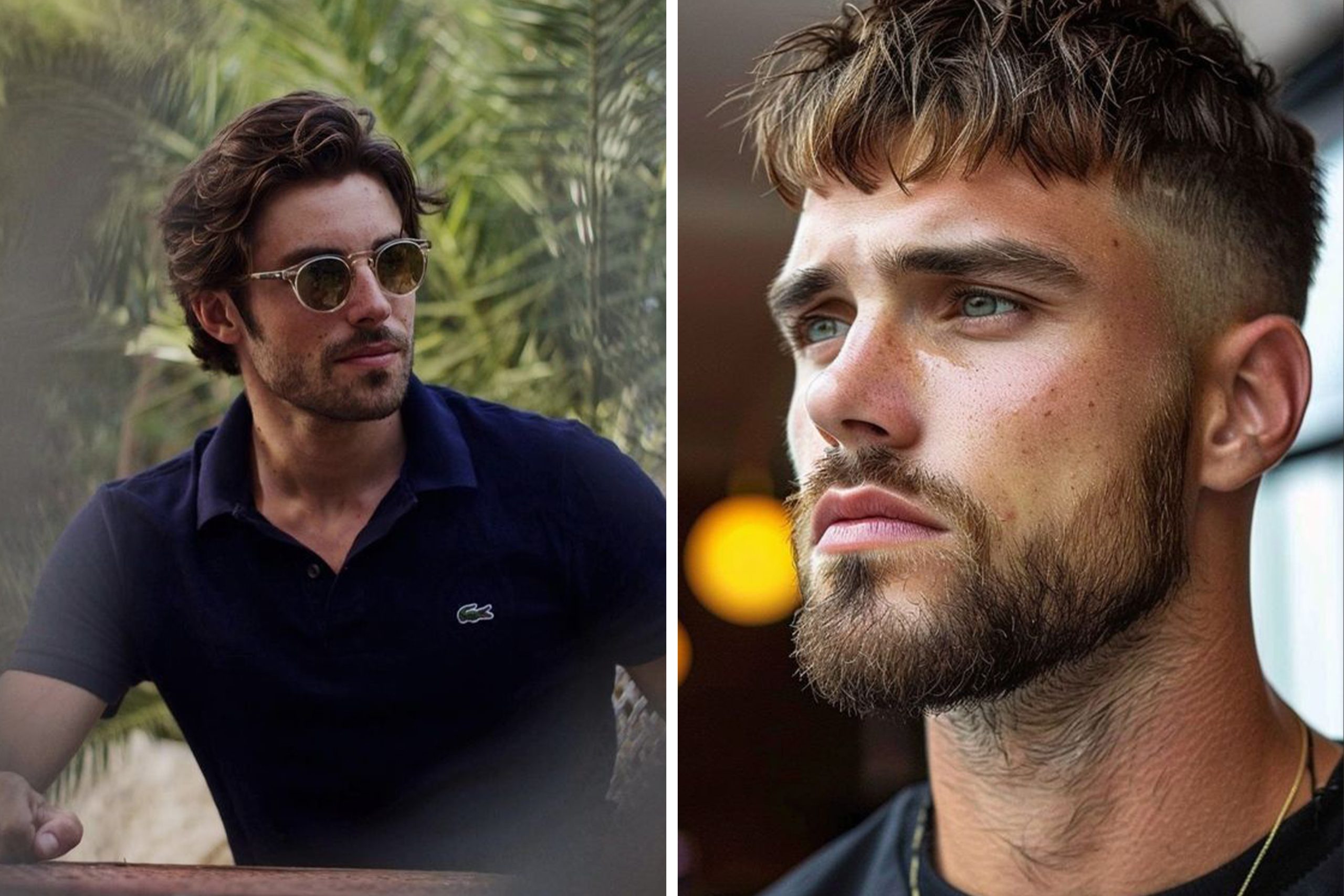 cuidados com cabelo liso masculino