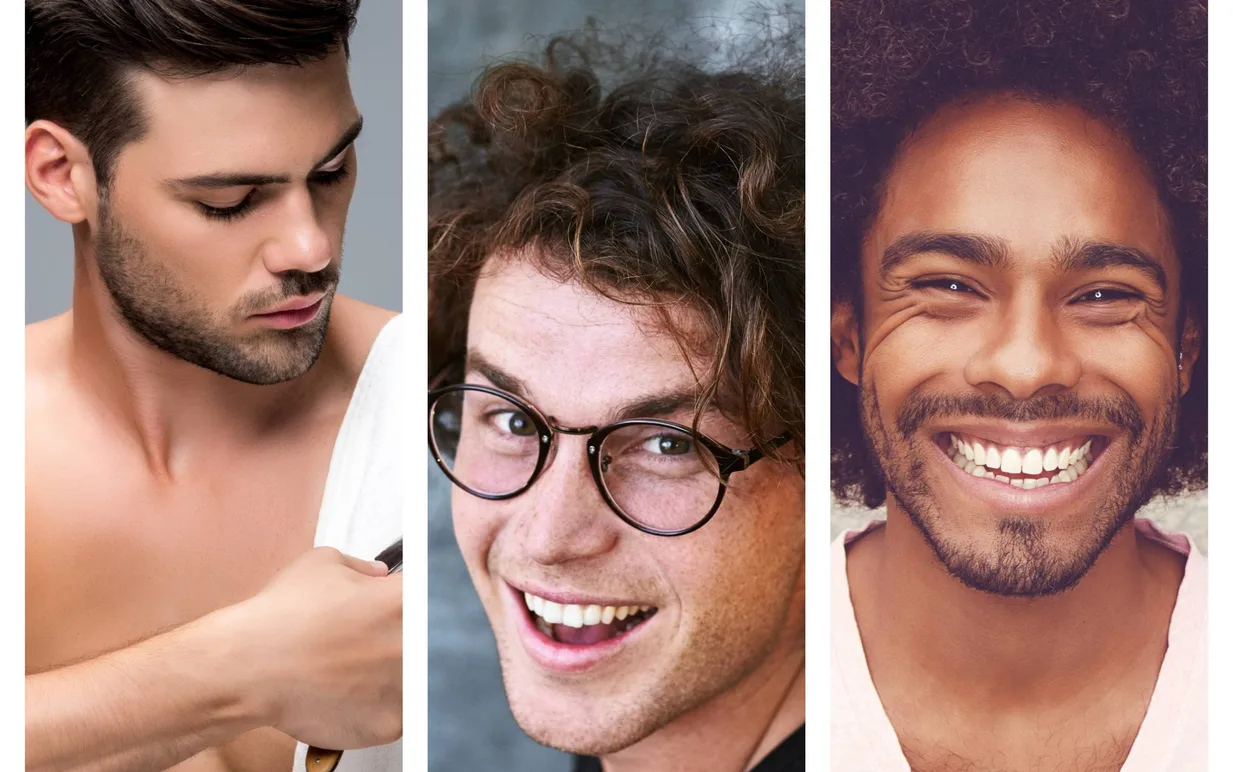 volume cabelo masculino