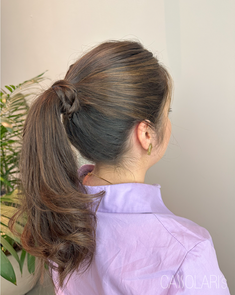 penteados para cabelo preso elegante