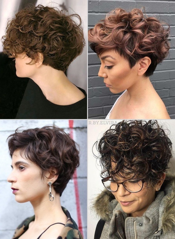 como cuidar de cabelo cacheado curto com luzes mel