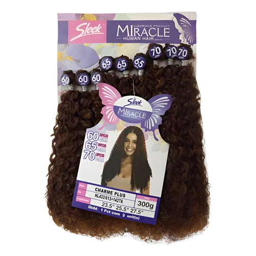 Cabelo Cacheado Ruivo Escuro