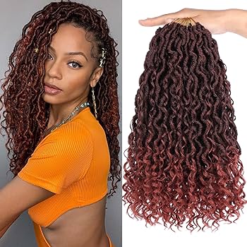 Cabelo Cacheado Ruivo Escuro