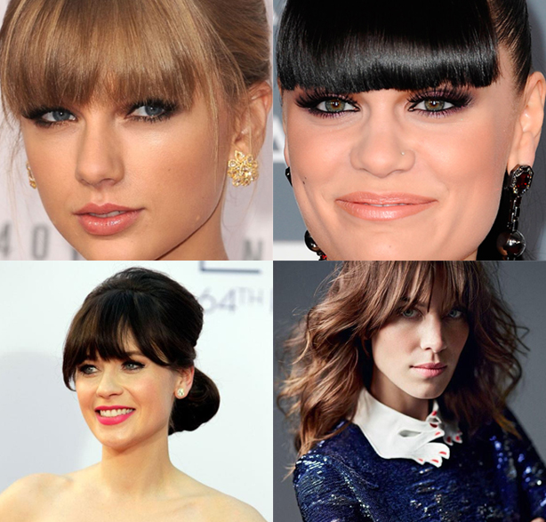 franja cortininha vs franja reta qual escolher