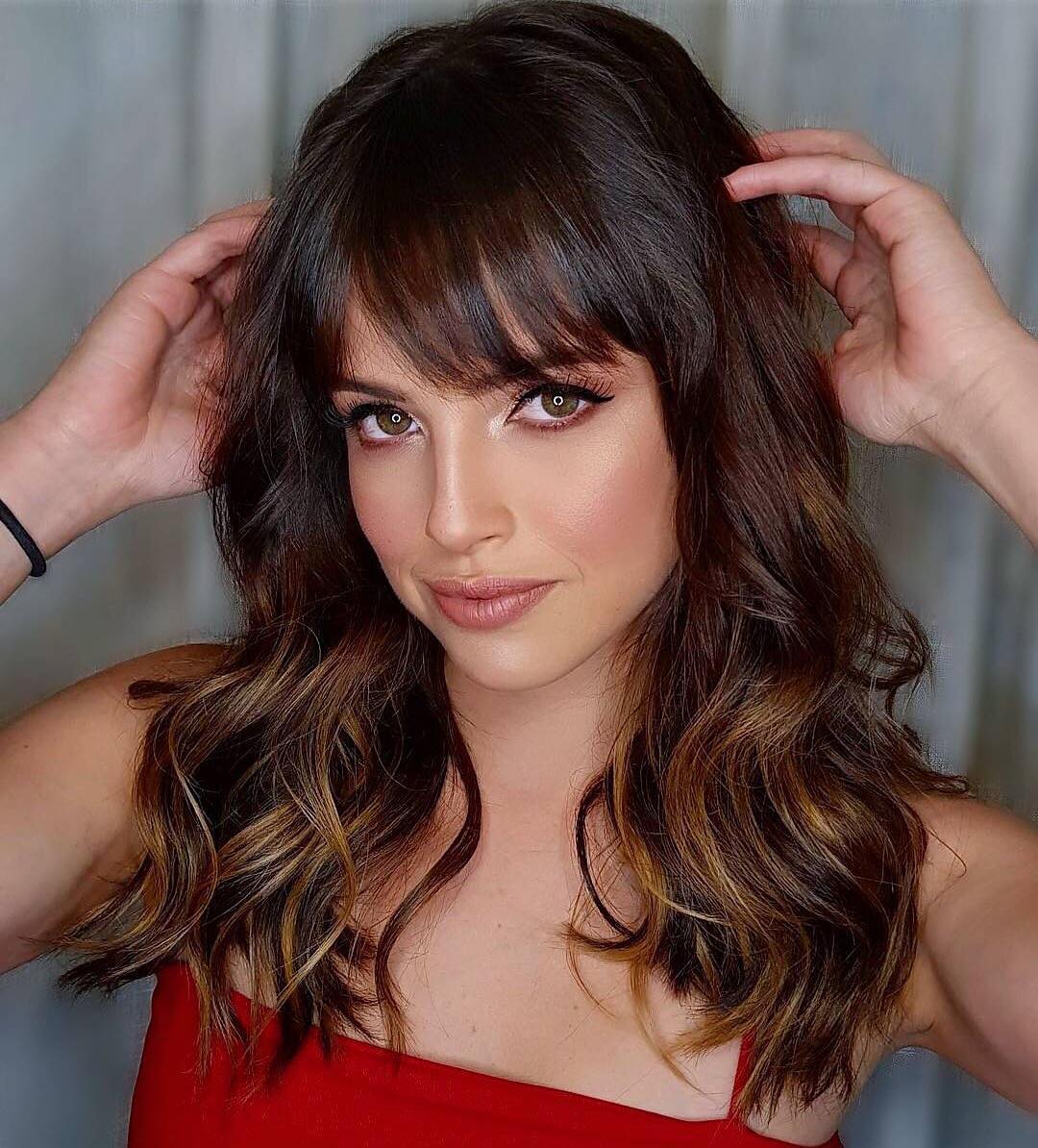 franja cortininha vs franja reta qual escolher