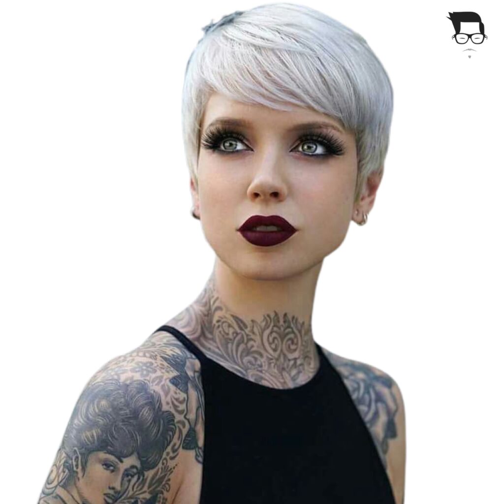 como estilizar franja cortininha em cabelo curto liso