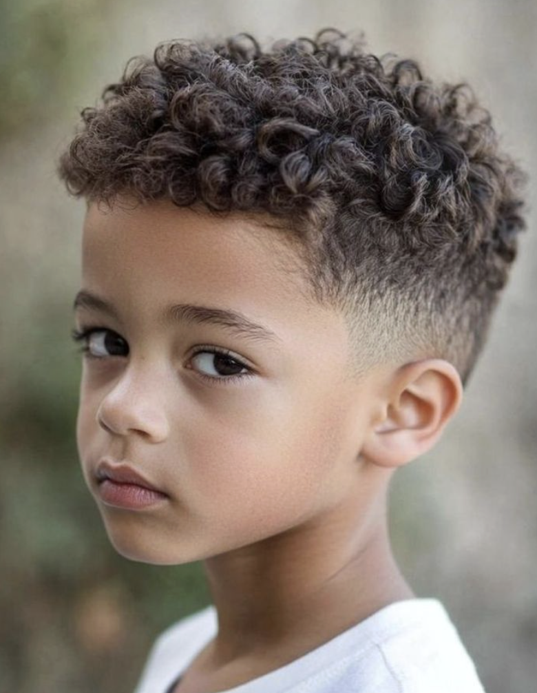 corte degradê infantil