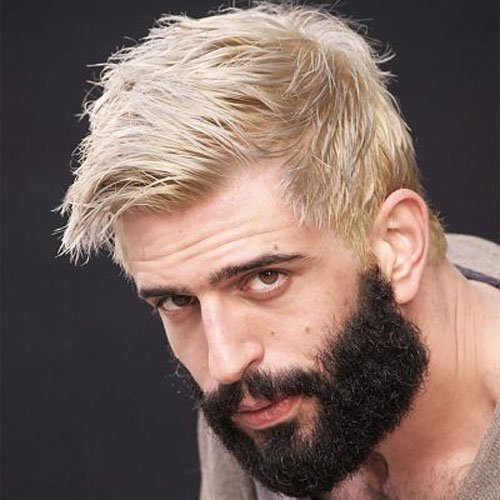 Teste de mecha cabelo masculino