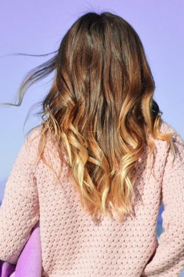 corte em v para cabelos finos e lisos