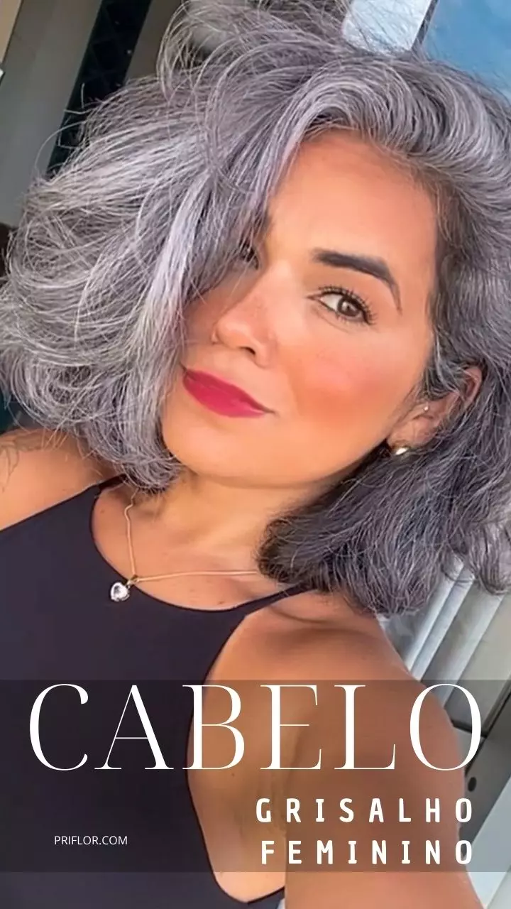 cuidados com cabelo grisalho