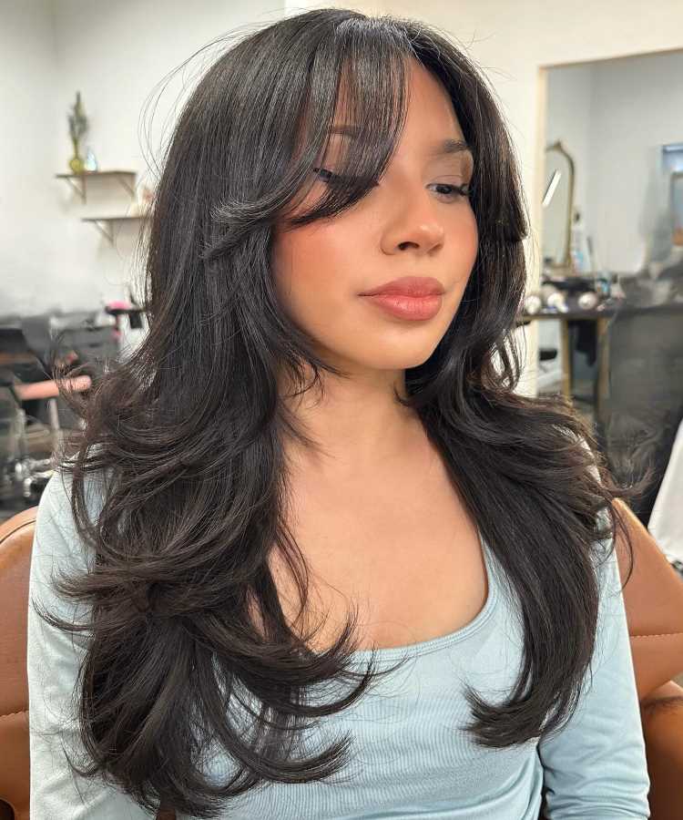 cabelo liso repicado fica armado como evitar