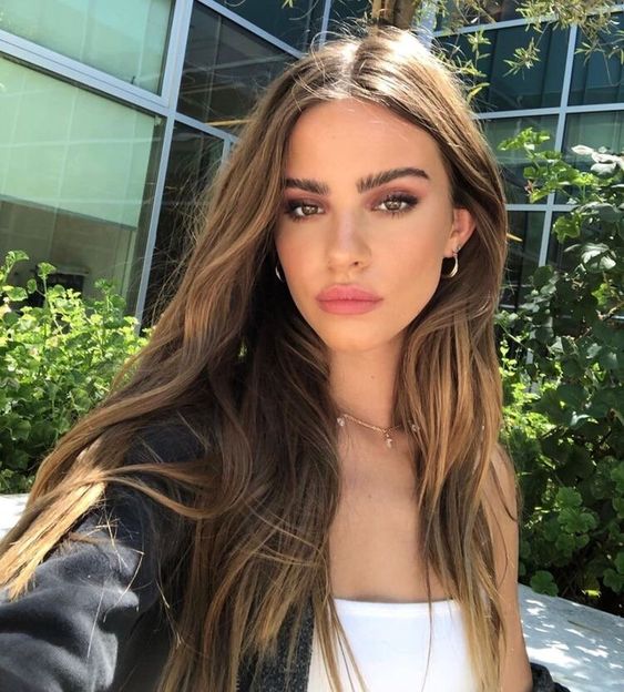 inspiração cabelo loiro escuro natural