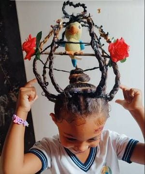 quanto custa fazer um penteado maluco infantil