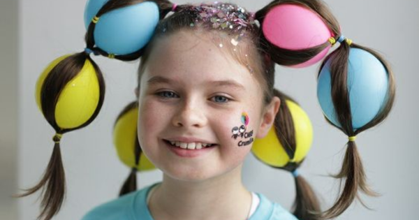 custo para fazer cabelo maluco infantil com materiais simples