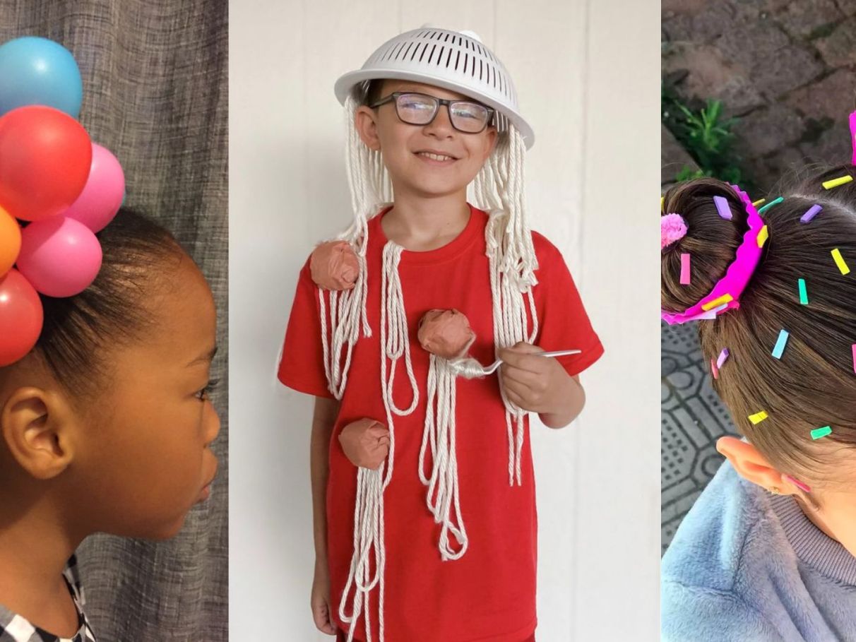 custo para fazer cabelo maluco infantil com materiais simples