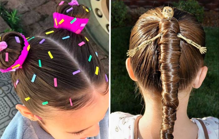 como fazer cabelo maluco de animal para crianças